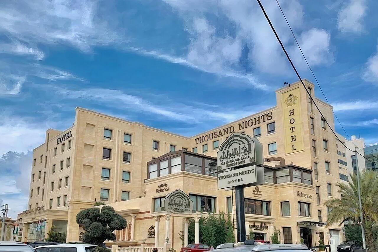 โรงแรมเธาแซนด์ ไนท์ อัมมาน ภายนอก รูปภาพ The hotel in 2019