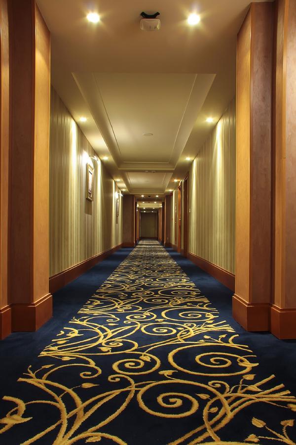 โรงแรมเธาแซนด์ ไนท์ อัมมาน ภายนอก รูปภาพ A carpet in a hotel